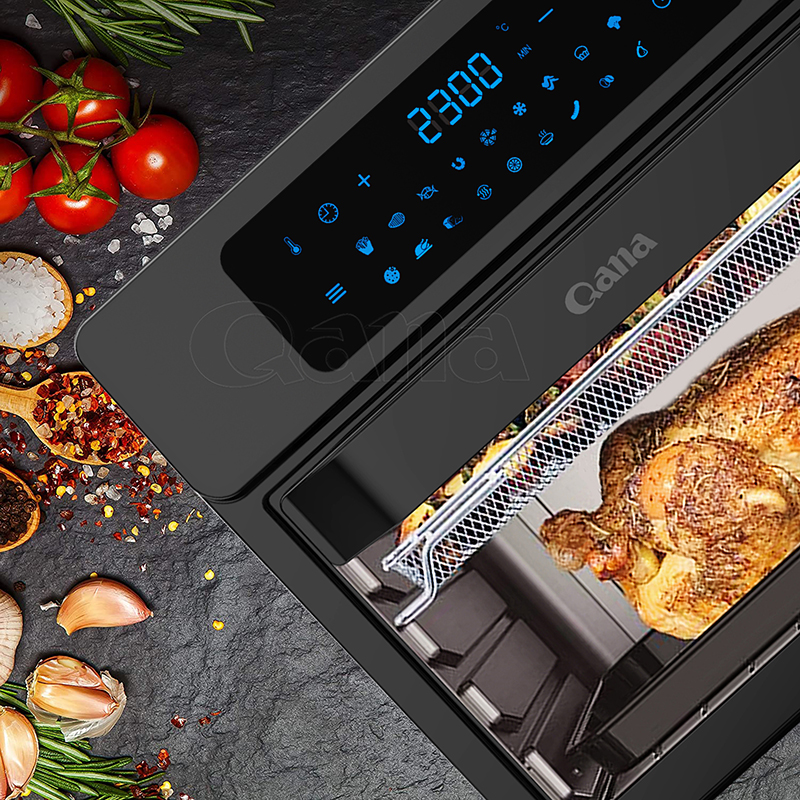  with Air Fryer LED/LCD High Quality Large Capacity Touch Control Oven Air Fryer - 副本