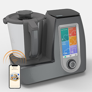 Touch screen thermo cooker machine with WIFI APP controlT
