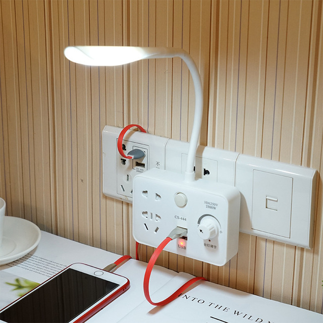 Smart switch with desk lamp