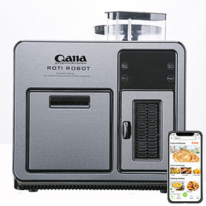 QANA Factory Wholesale OEM Electric Nonstick Roti Robot Chapati Maker machine kitchen robot commercial automatic Crepe maker