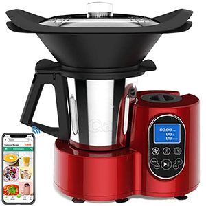 Mini WIFI Automatic Smart Cooking robot in China Factory with Outside Steamer Thermo Cooker with Butterfly